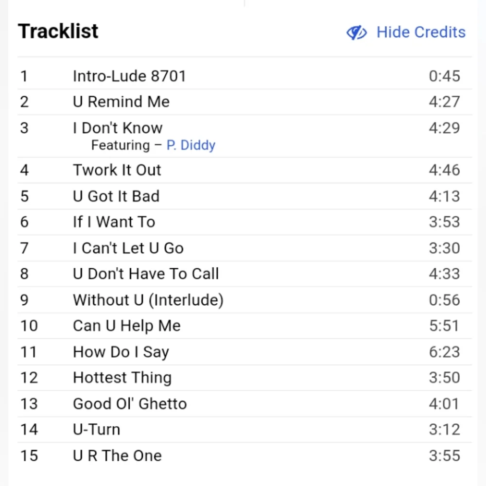 𝑼𝒔𝒉𝒆𝒓 𝑪𝑫 𝑪𝒐𝒍𝒍𝒆𝒄𝒕𝒊𝒐𝒏 - Picture 4 of 16